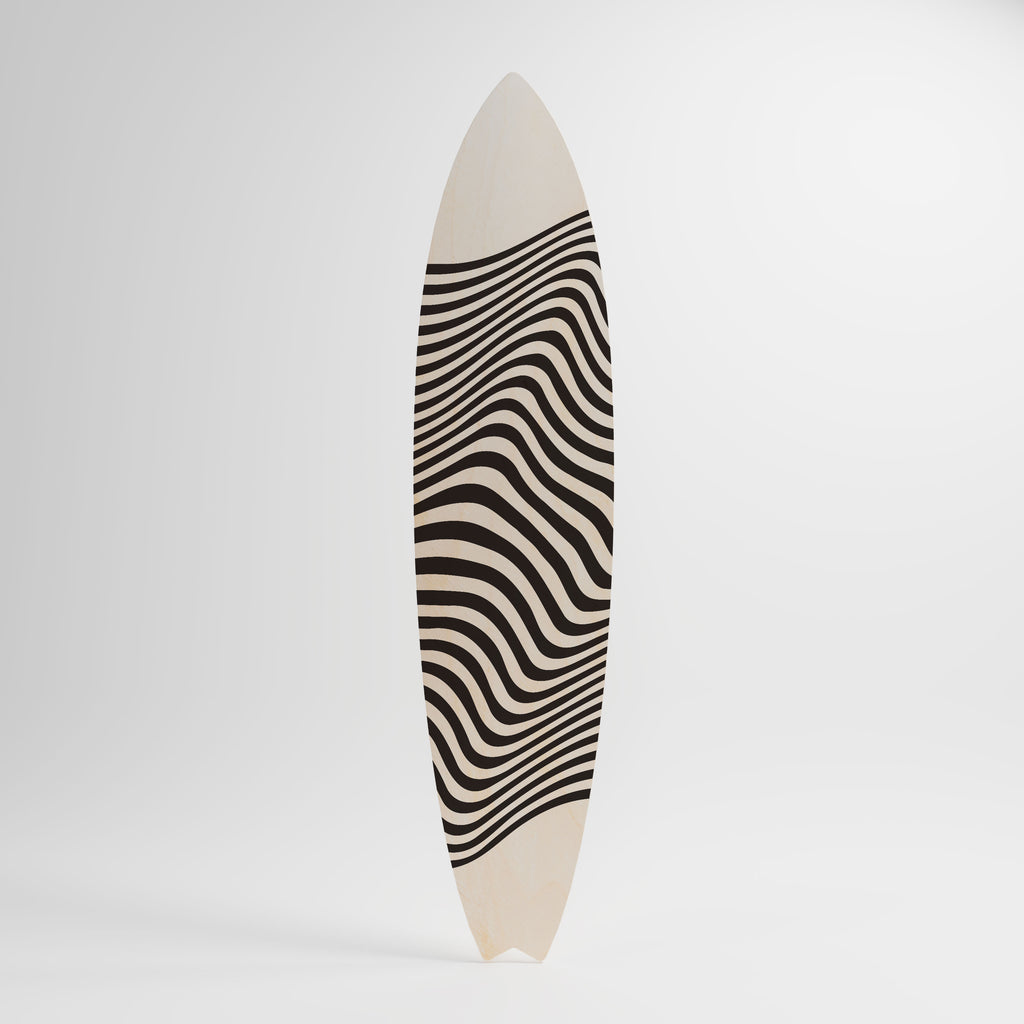 ILLUSIONARY FLOW Panel decorativo de tabla de surf