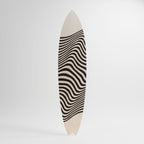 ILLUSIONARY FLOW Panel decorativo de tabla de surf