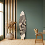 ILLUSIONARY FLOW Panel decorativo de tabla de surf
