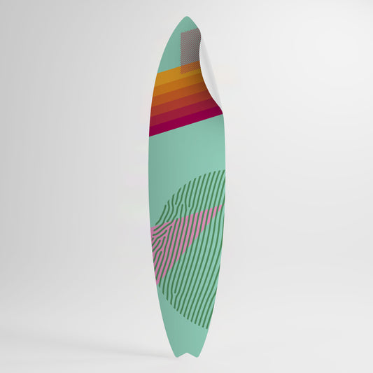 DAILY RADIANCE Vinilo decorativo de tabla de surf