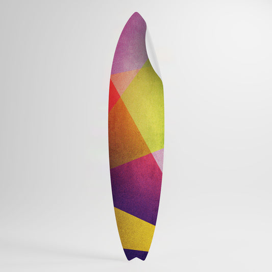 VIVID GEOMETRY Vinilo decorativo de tabla de surf