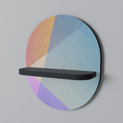 BRIGHT GEOMETRY Art Shelf