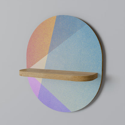 BRIGHT GEOMETRY Art Shelf