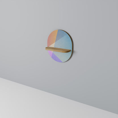 BRIGHT GEOMETRY Art Shelf