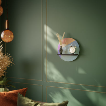 BRIGHT GEOMETRY Art Shelf