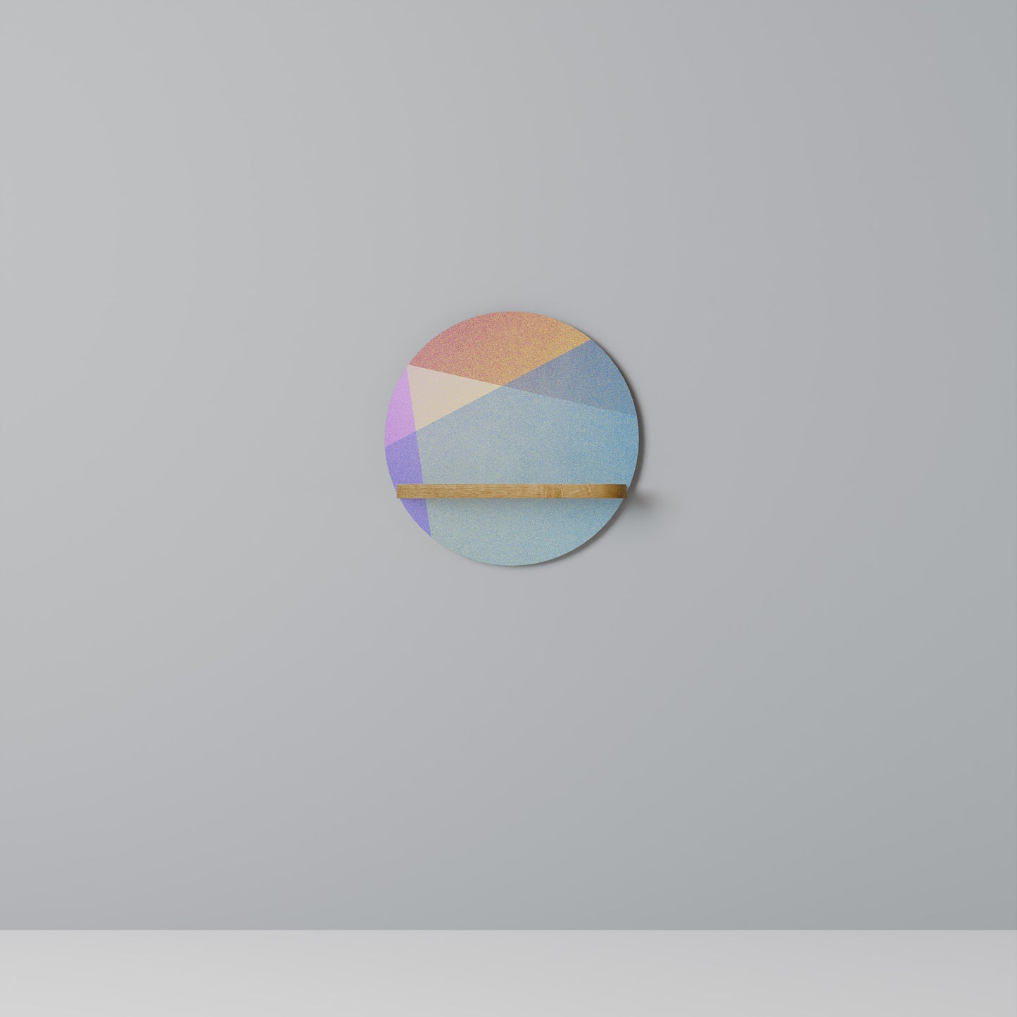 BRIGHT GEOMETRY Art Shelf