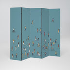 COLLECTIVE STREAM Decorative 5-Panel Room Divider