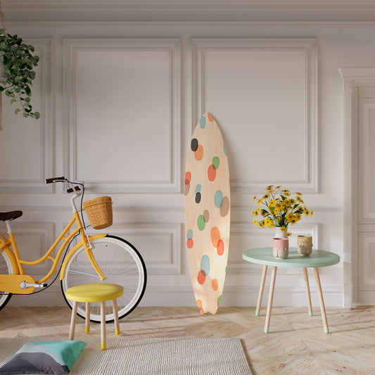 ENERGETIC SPOTS Panel decorativo de tabla de surf