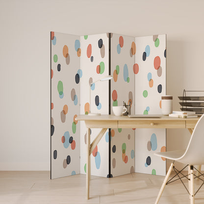 ENERGETIC SPOTS Biombo de 4 paneles