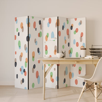 ENERGETIC SPOTS Biombo de 5 paneles