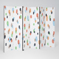 ENERGETIC SPOTS 6-Panel Room Divider