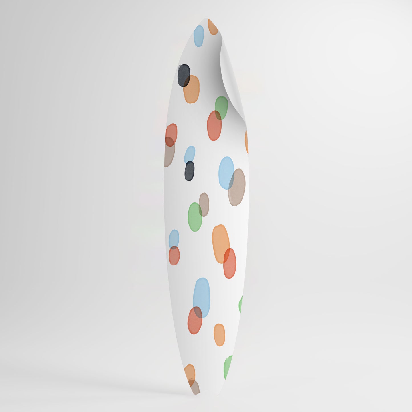 ENERGETIC SPOTS Peel and Stick Surfboard Sticker