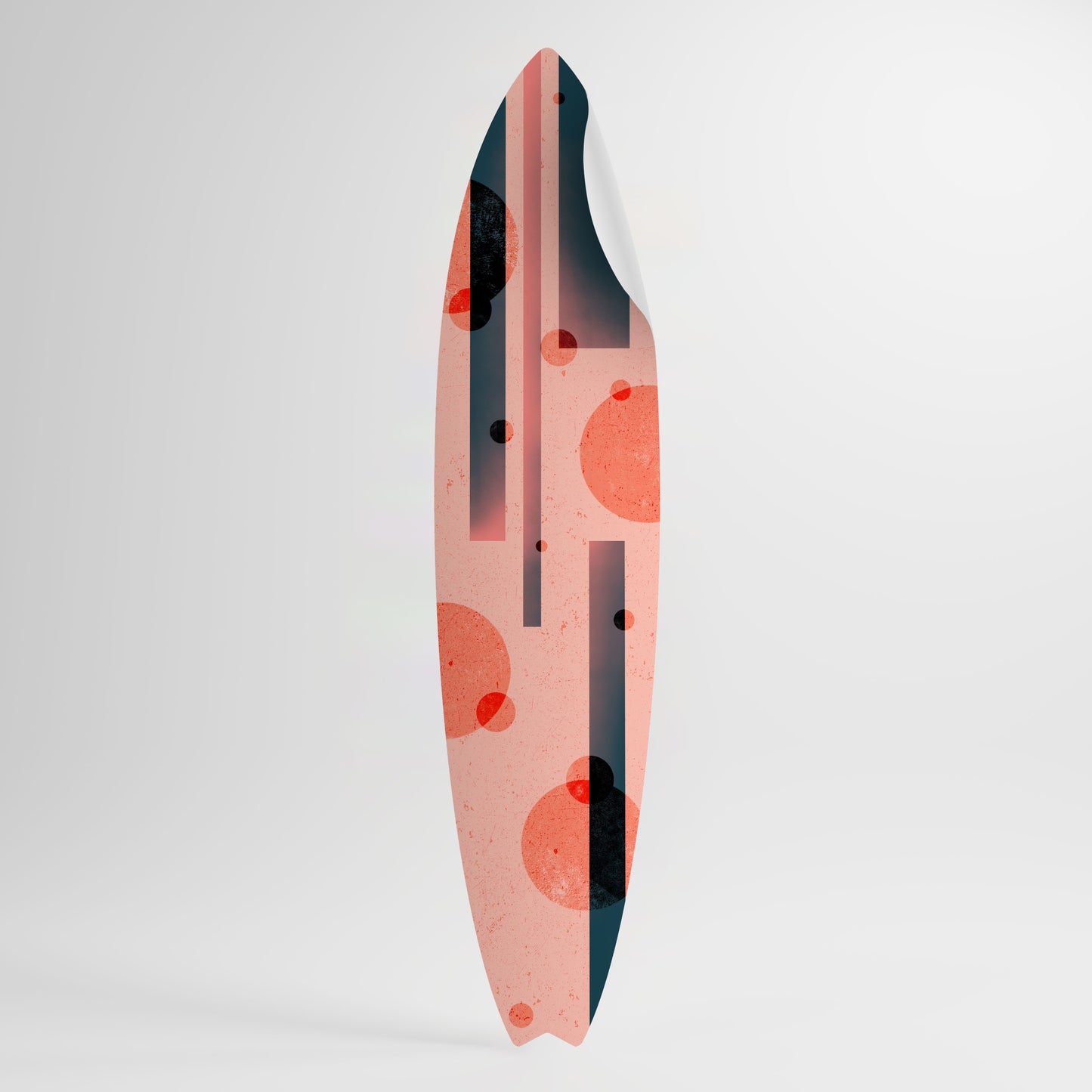 BLUSHED SPECTRUM Vinilo decorativo de tabla de surf