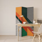 MAKESHIFT ARTISTRY 3-Panel Room Divider