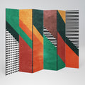 MAKESHIFT ARTISTRY Biombo Decorativo de 6 Paneles