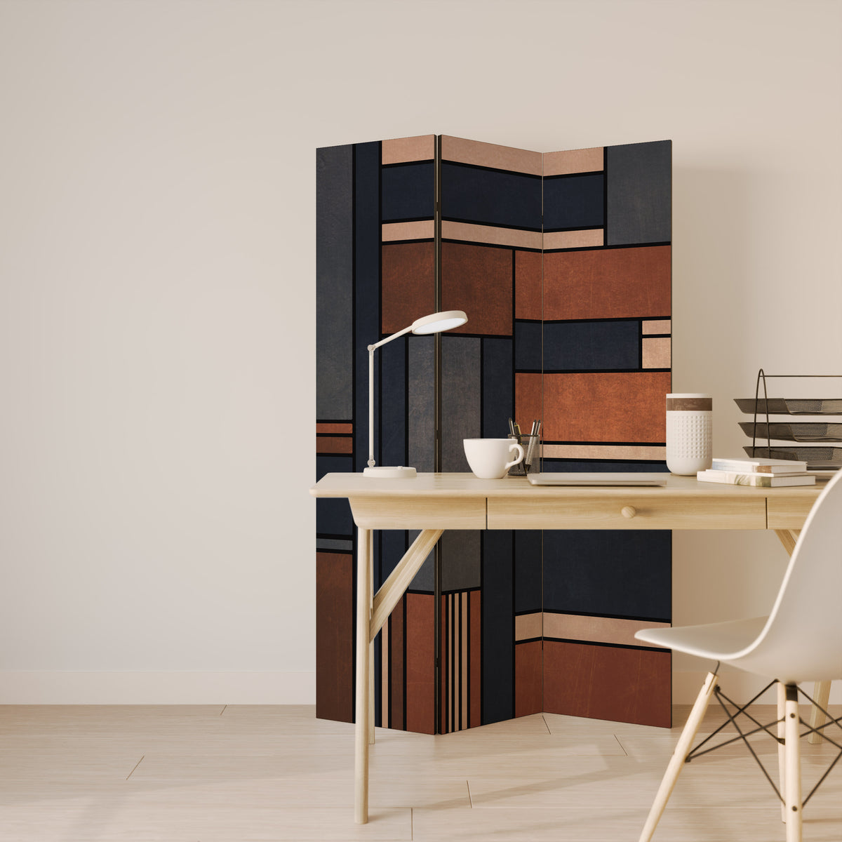 INTREPID FORMATION Biombo de 3 paneles