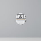 MYTHIC STITCH Estante Ovalado Decorativo en Efecto Roble