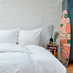 GOSSAMER ECHOES Panel decorativo de tabla de surf