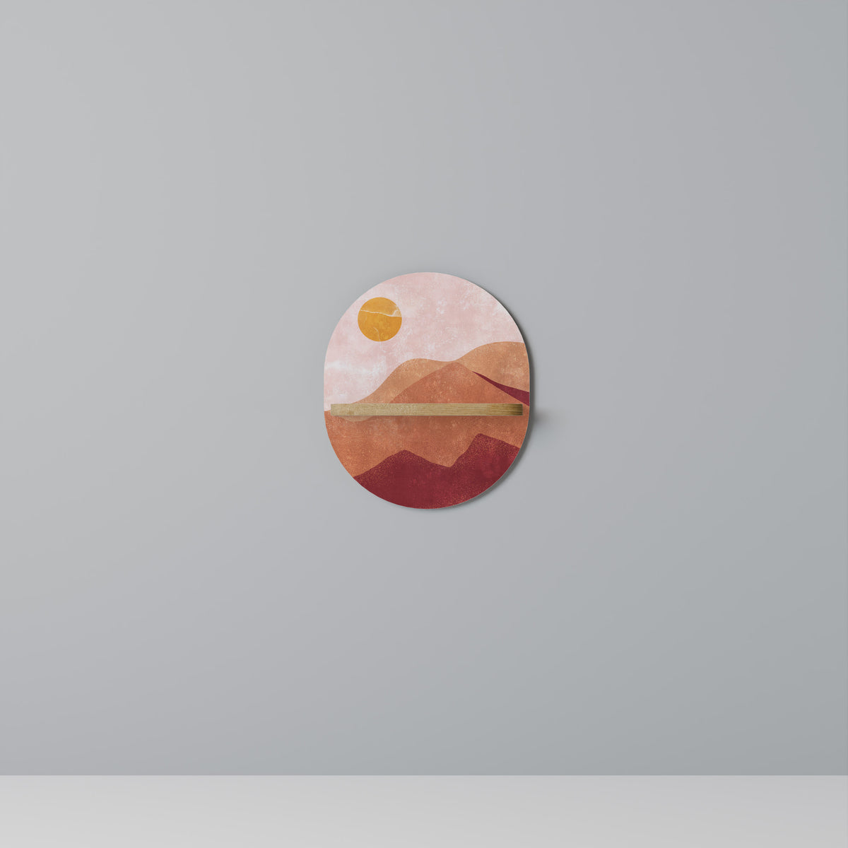 LUMINOUS SUNLIGHT Art Shelf