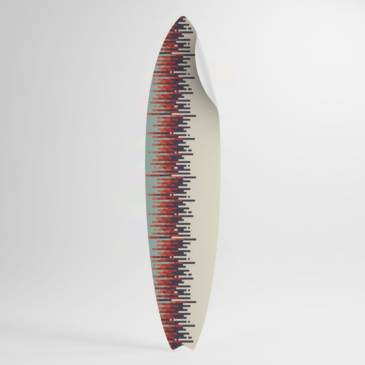 CHROMA CONTOURS Vinilo decorativo de tabla de surf