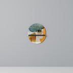 ABSTRACT FACES Estante Artístico