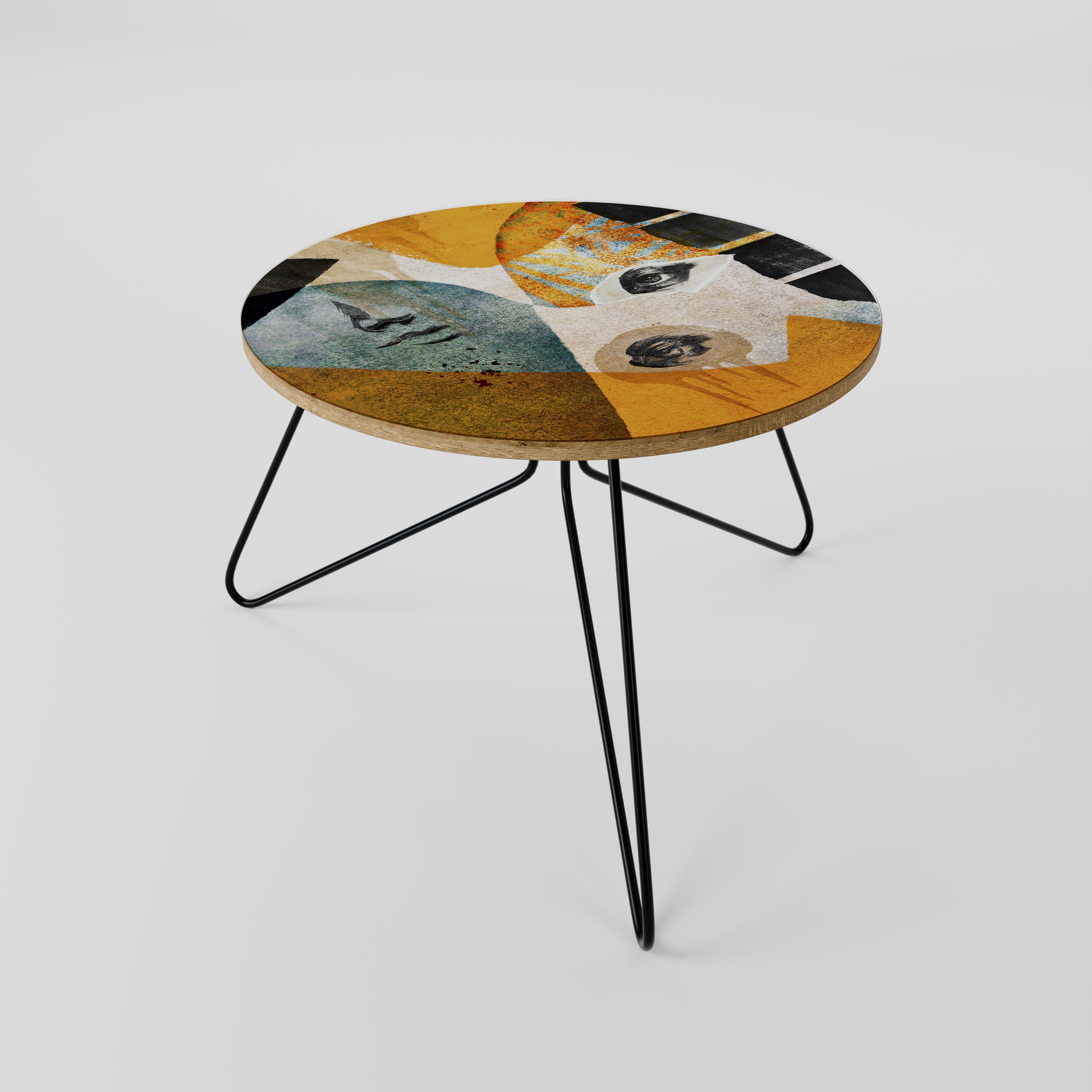 ABSTRACT FACES Mesa de centro