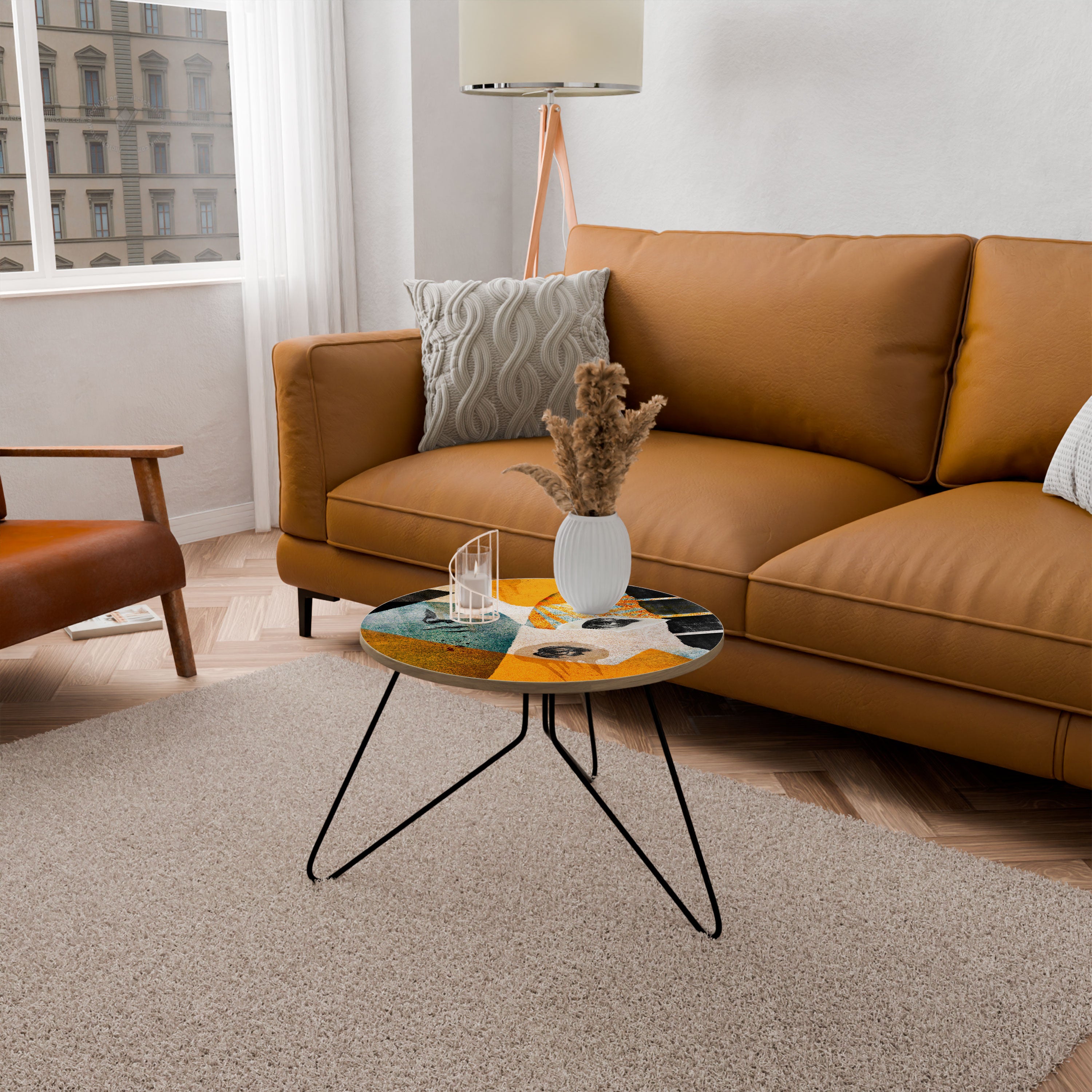 ABSTRACT FACES Coffee Table 60