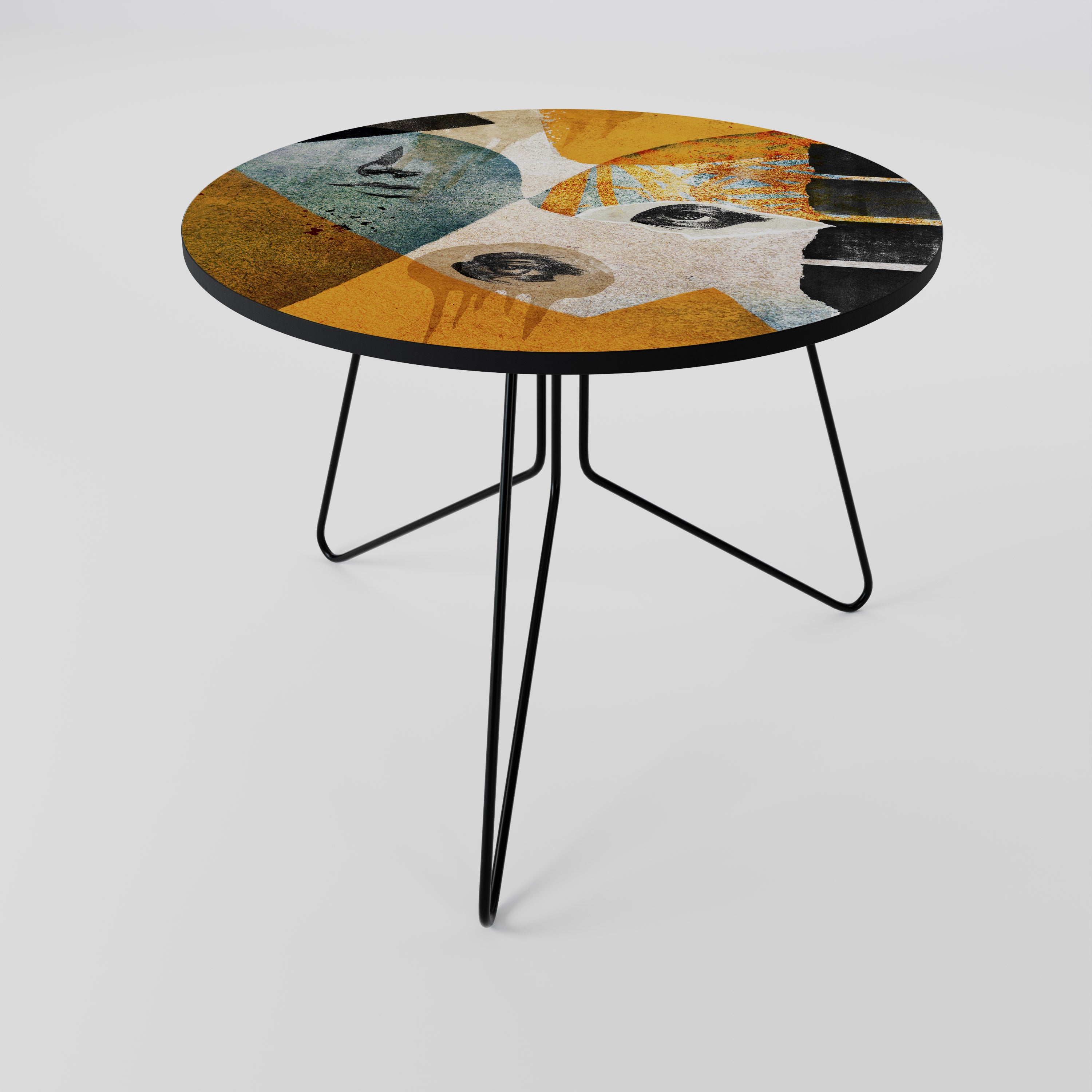 ABSTRACT FACES Mesa de centro