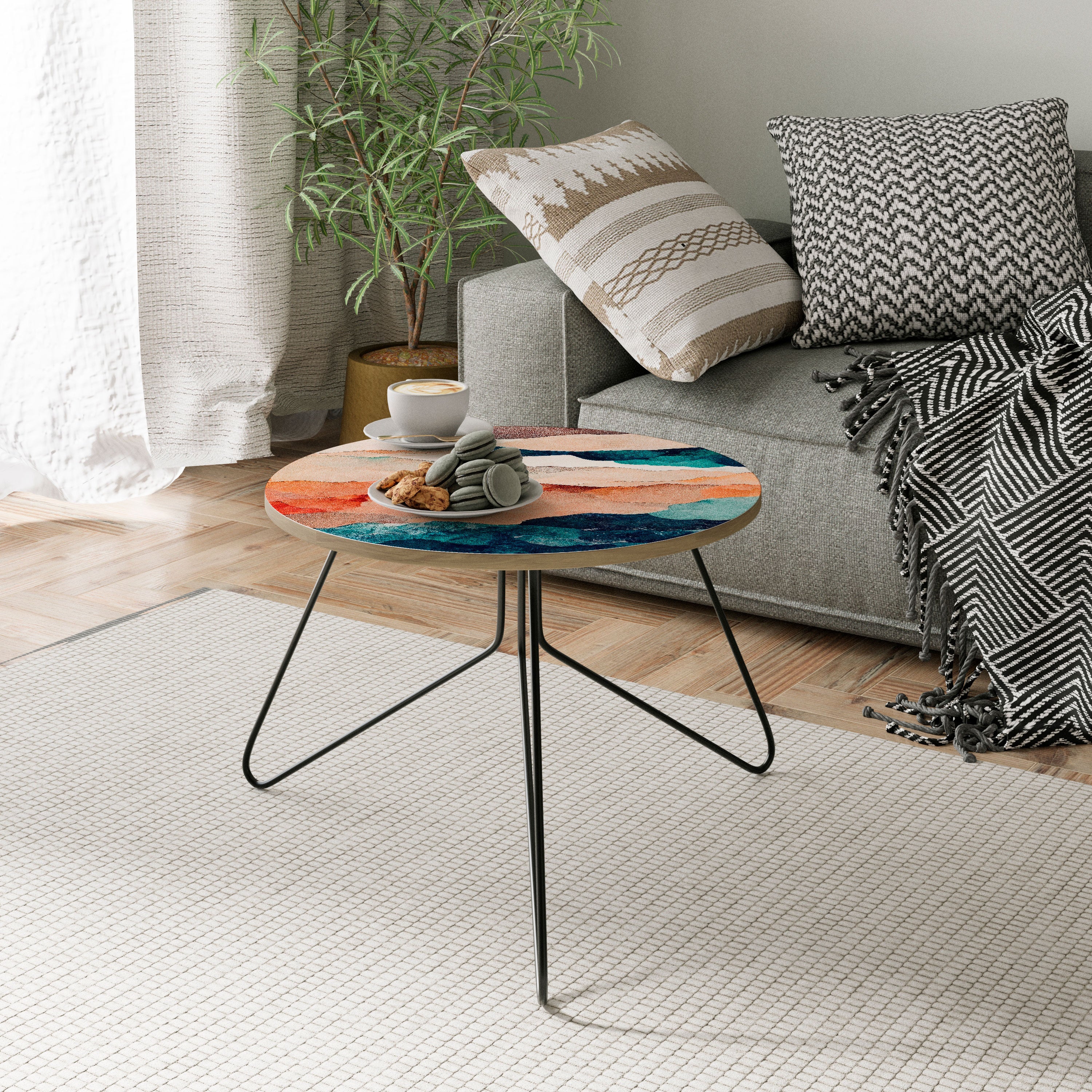 ABSTRACT LANDSCAPE Mesa de centro