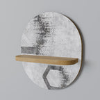 HEXAGONAL FIGURES Estante Artístico