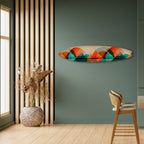 CIRCULAR RHAPSODY Panel decorativo de tabla de surf