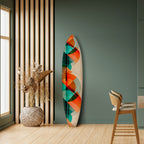 CIRCULAR RHAPSODY Panel decorativo de tabla de surf