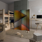 PIERCING SHARPNESS Biombo Decorativo de 4 Paneles