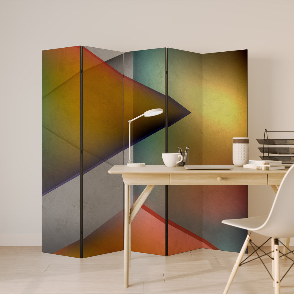 PIERCING SHARPNESS 5-Panel Room Divider