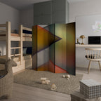 PIERCING SHARPNESS Decorative 5-Panel Room Divider