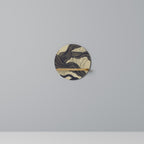 UNIFIED FRAGMENTS Estante Redondo Decorativo en Efecto Roble