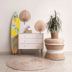 BODY LANGUAGE Panel decorativo de tabla de surf