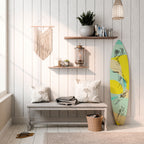 BODY LANGUAGE Panel decorativo de tabla de surf