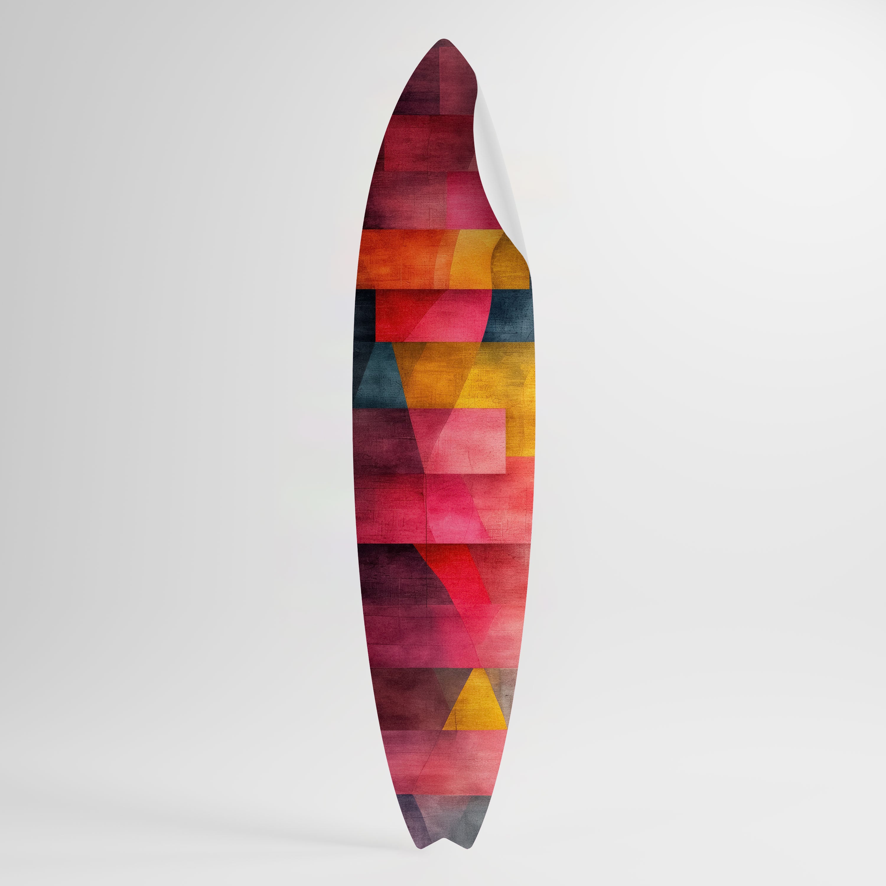 COLORFUL SOUNDS Peel and Stick Surfboard Sticker