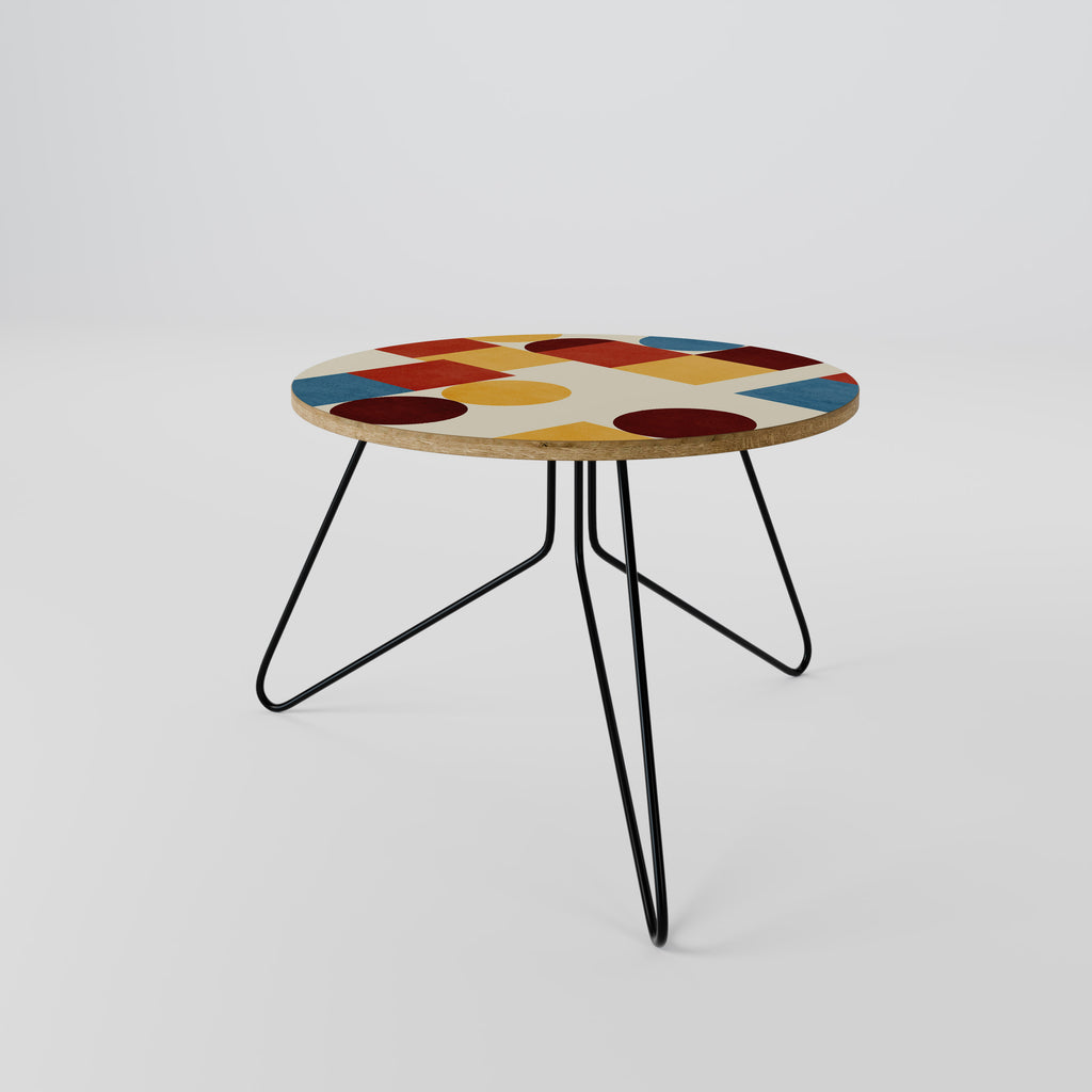GEOMETRIC PUZZLE Coffee Table 60