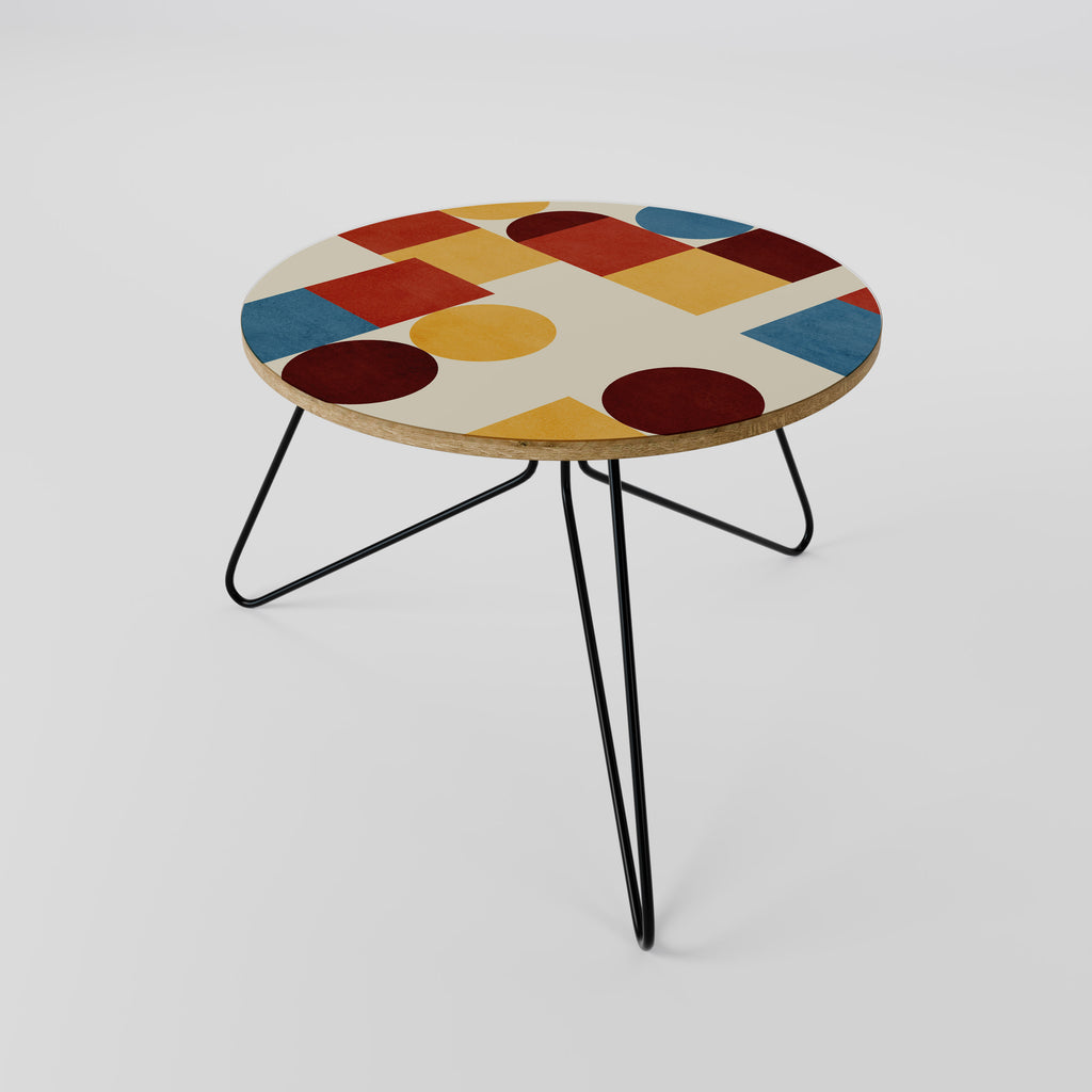 GEOMETRIC PUZZLE Coffee Table 60