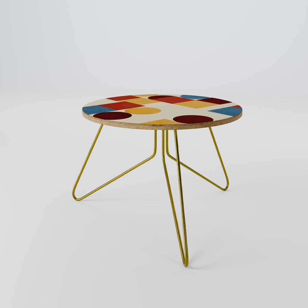 GEOMETRIC PUZZLE Coffee Table 60