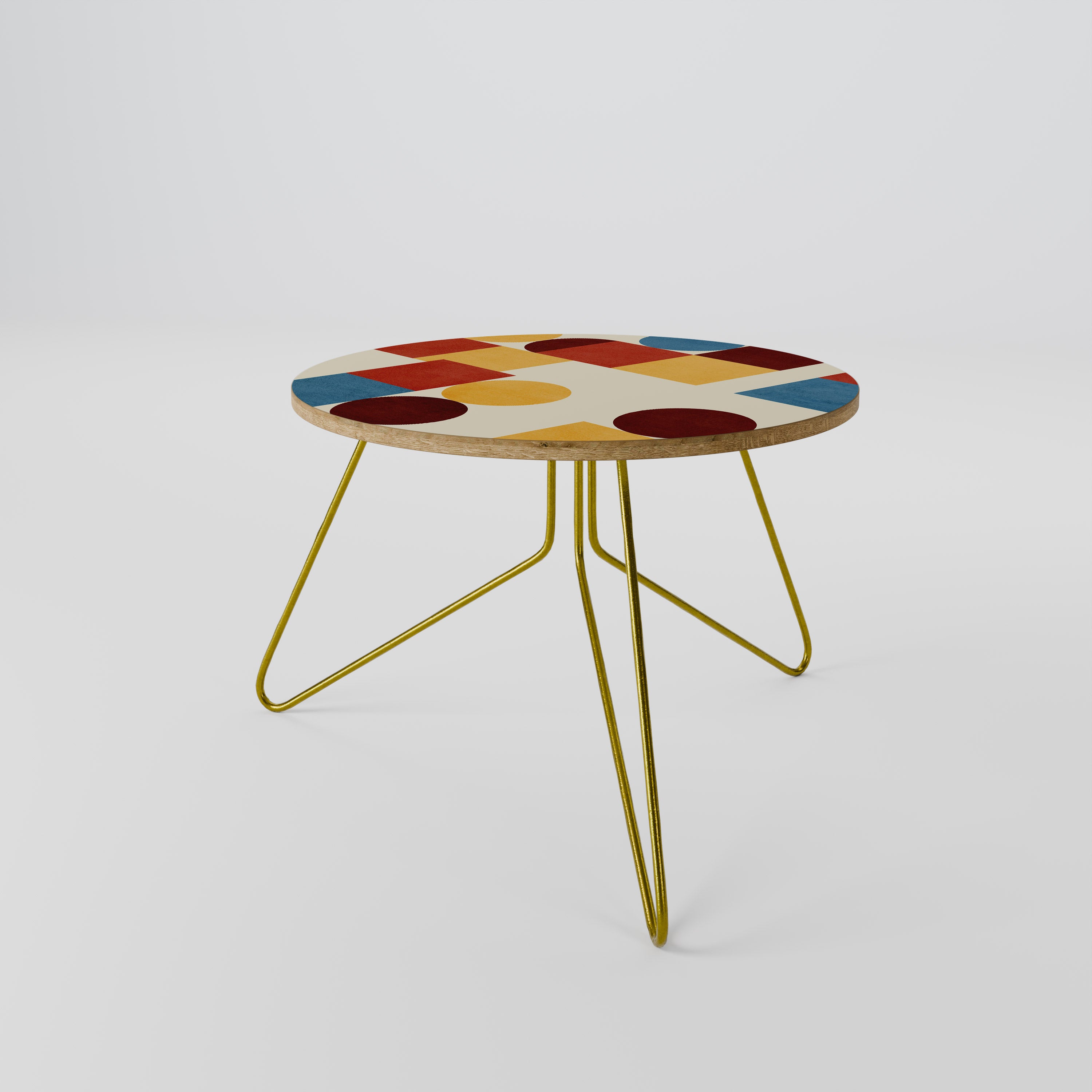 GEOMETRIC PUZZLE Coffee Table 60