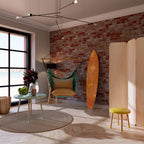 STRENGTHENING RELATION Panel decorativo de tabla de surf