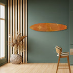 STRENGTHENING RELATION Panel decorativo de tabla de surf