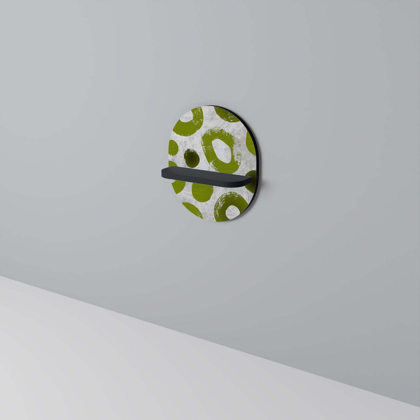 GREEN RHAPSODY Art Shelf