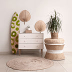GREEN RHAPSODY Panel decorativo de tabla de surf