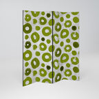 GREEN RHAPSODY Decorative 4-Panel Room Divider