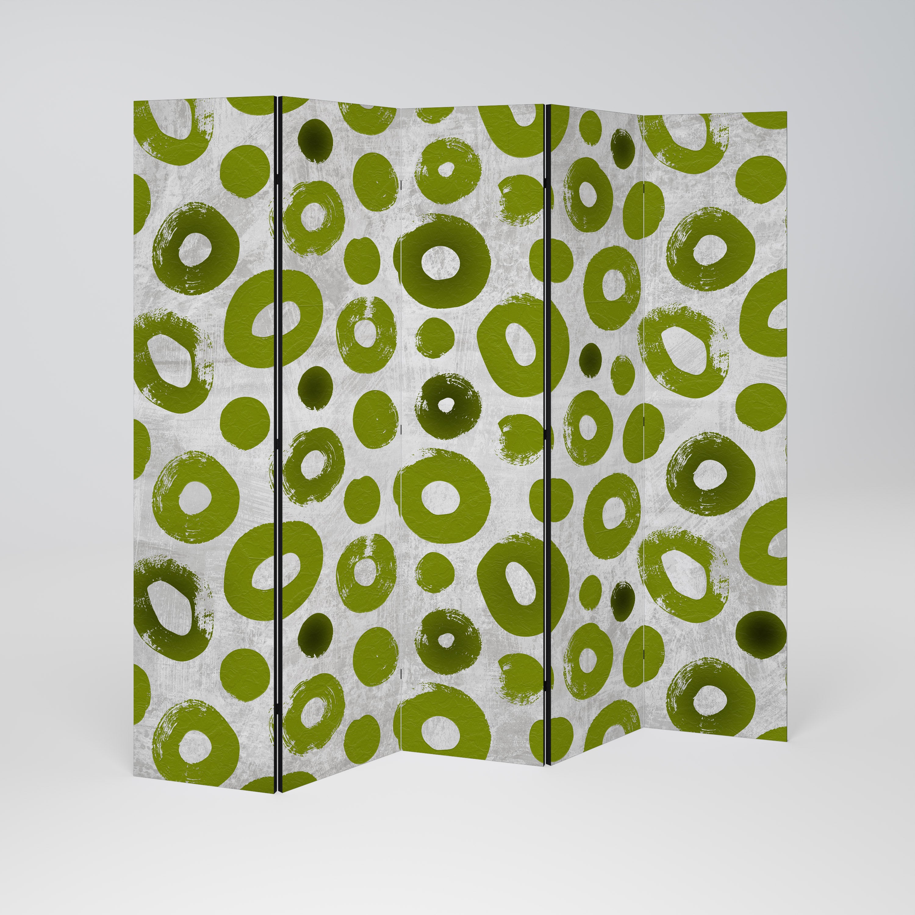 GREEN RHAPSODY 5-Panel Room Divider