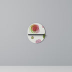 COLORFUL COSMOS Estante Ovalado Decorativo en Acabado Negro